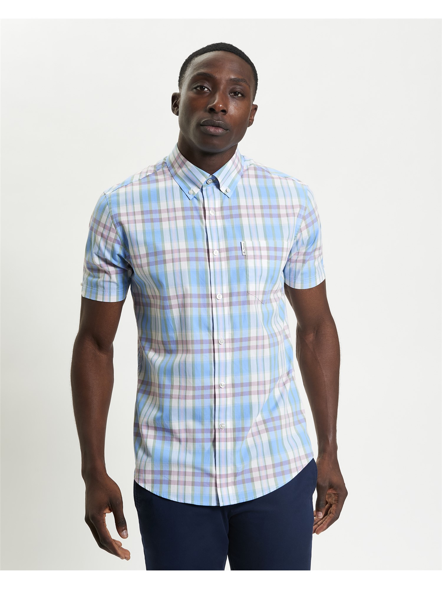 Irregular Check Shirt