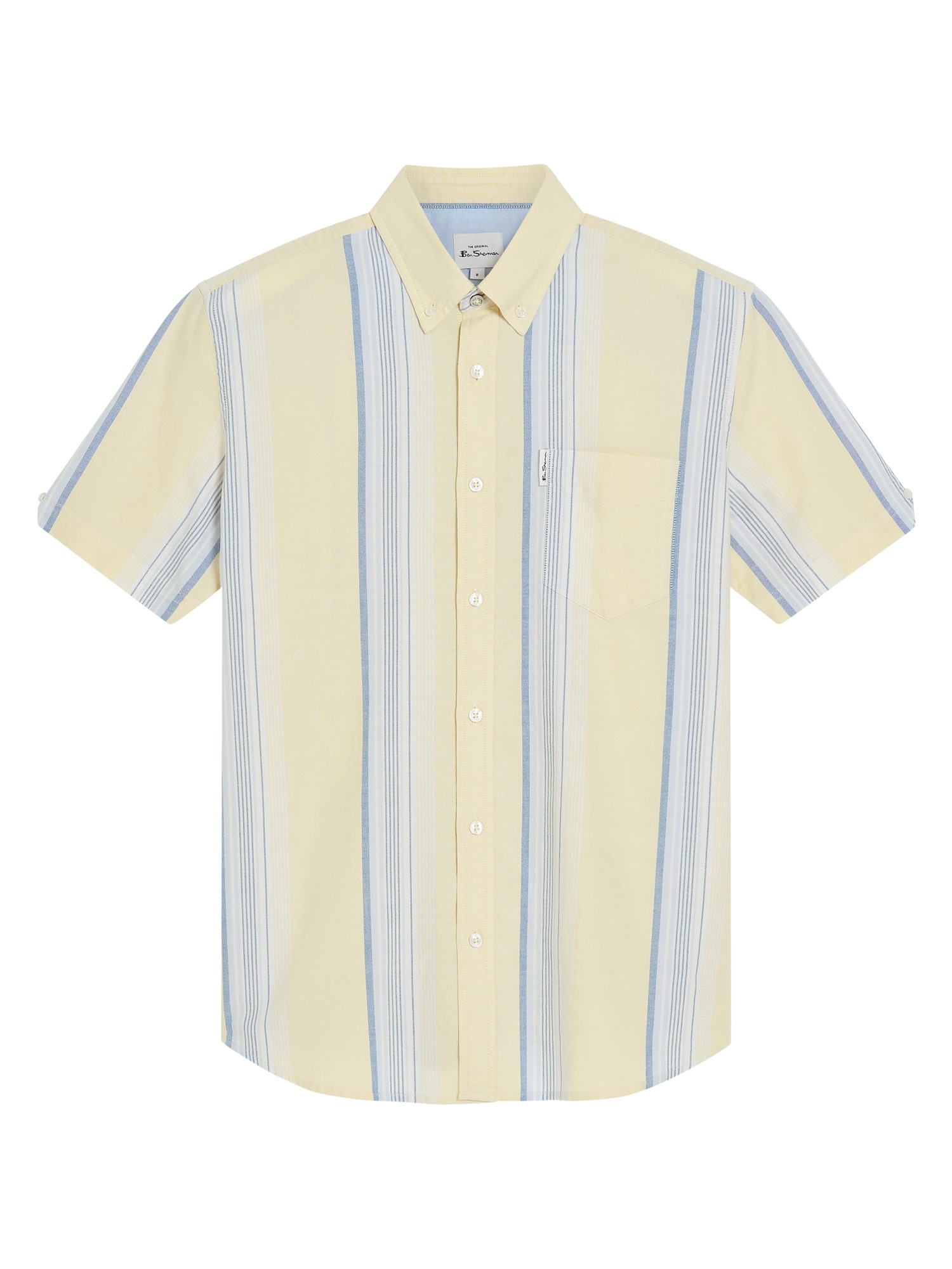Short Sleeve Oxford Stripe Shirt
