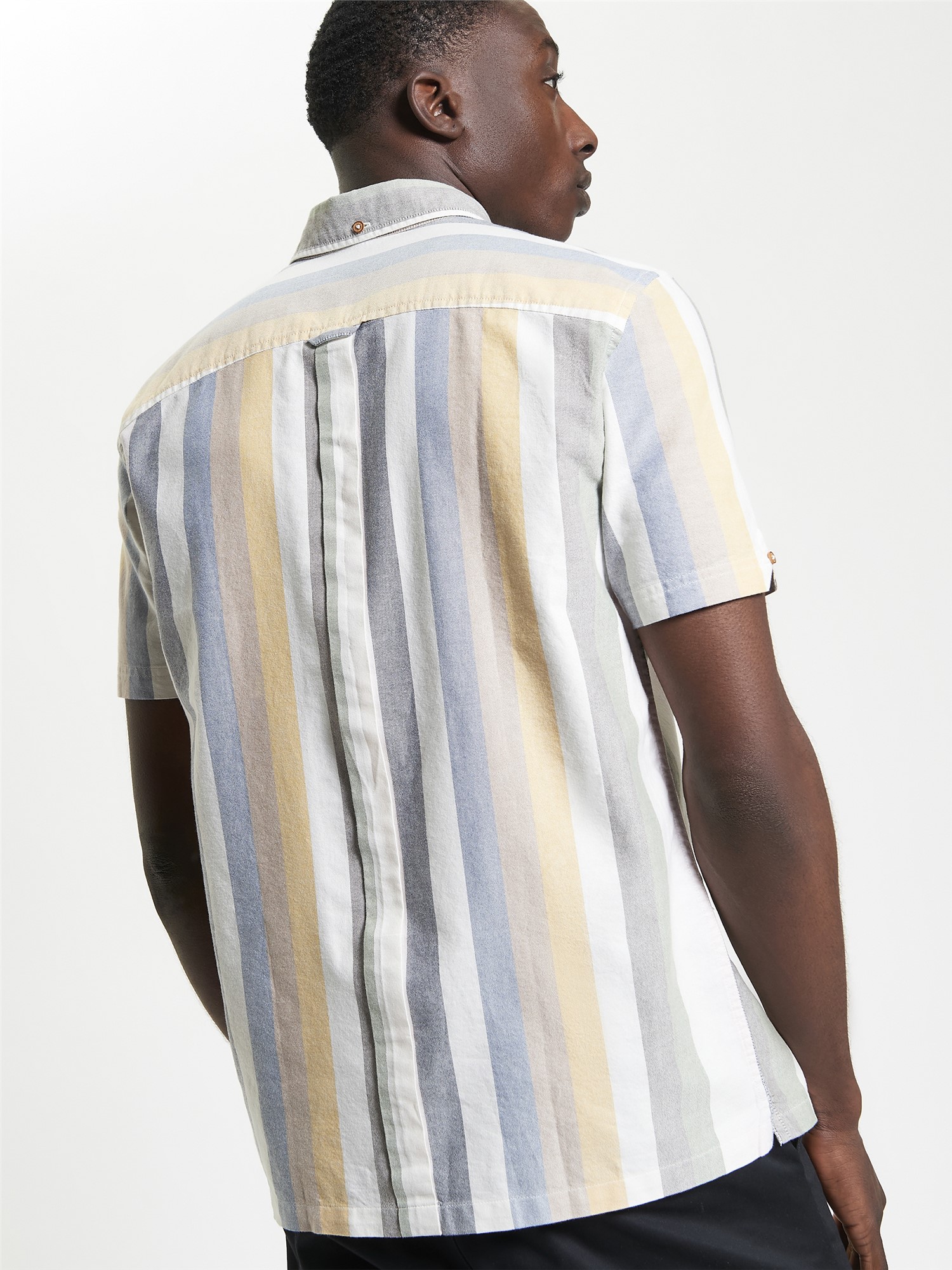 Short Sleeve Candy Stripe Shirt