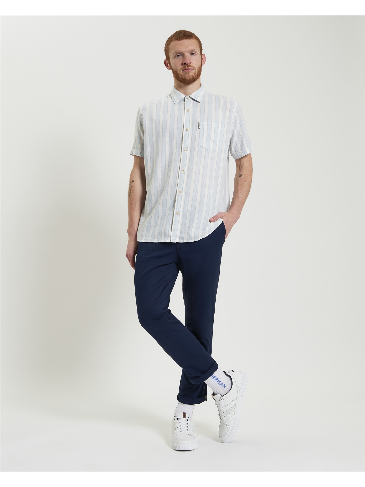 Short Sleeve Candy Stripe Shirt