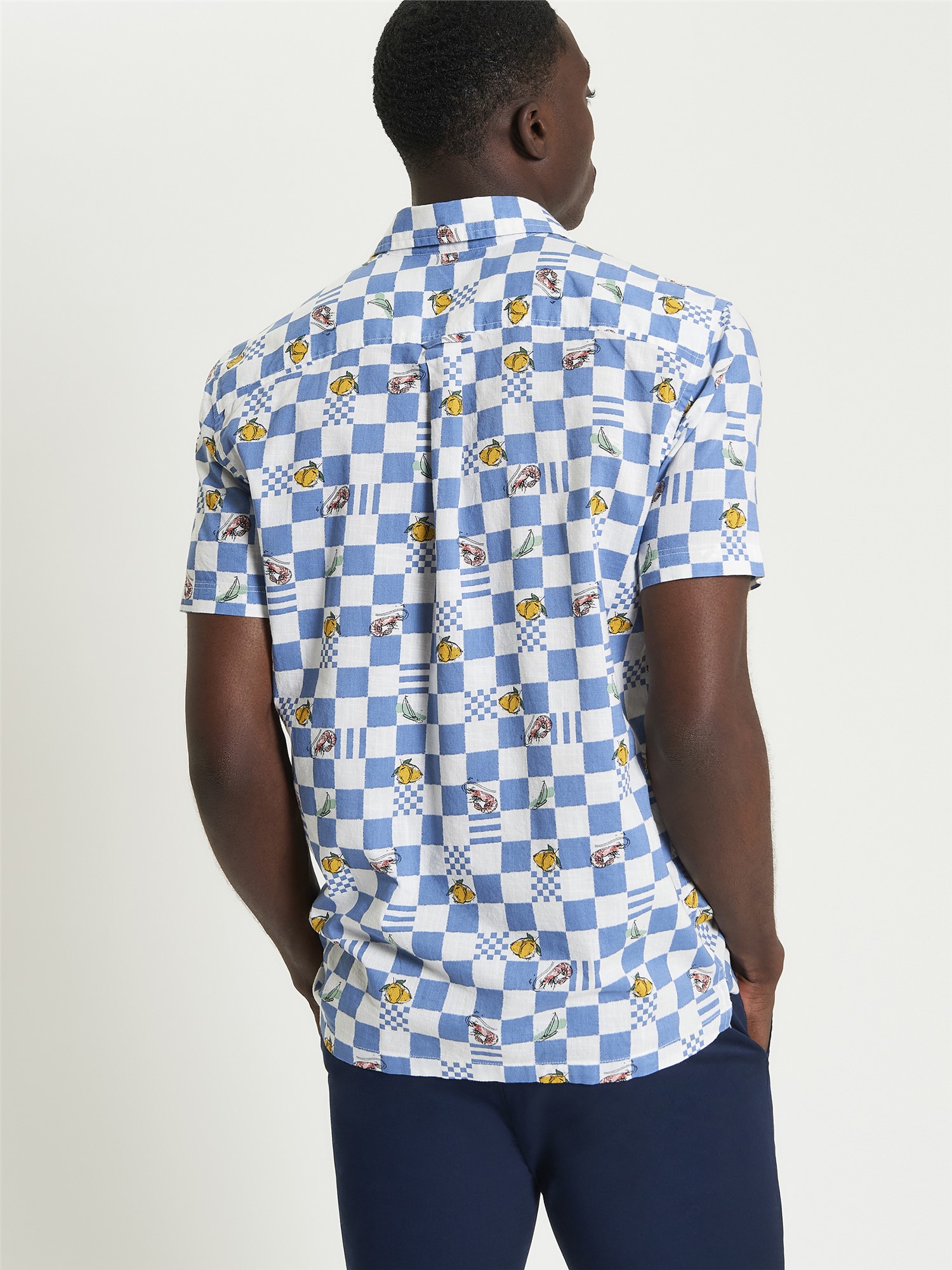 Chequerboard Print Shirt