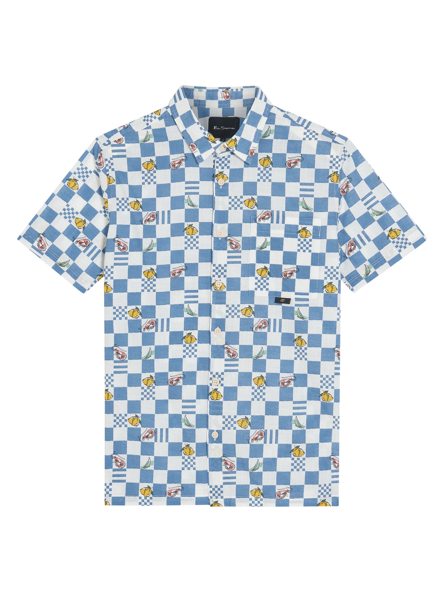 Chequerboard Print Shirt
