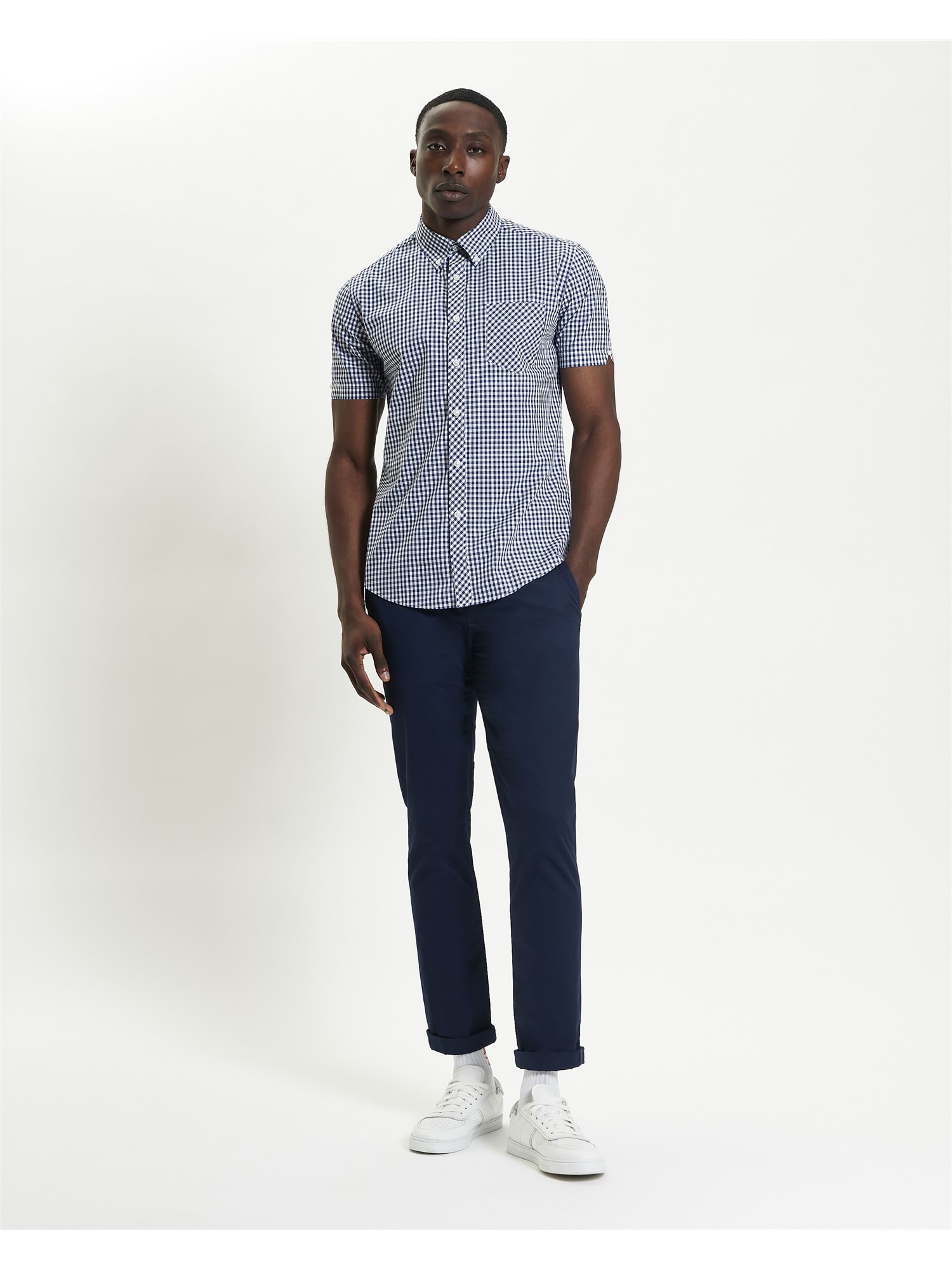 Short Sleeve Signature Gingham Shirt - Ben Sherman US