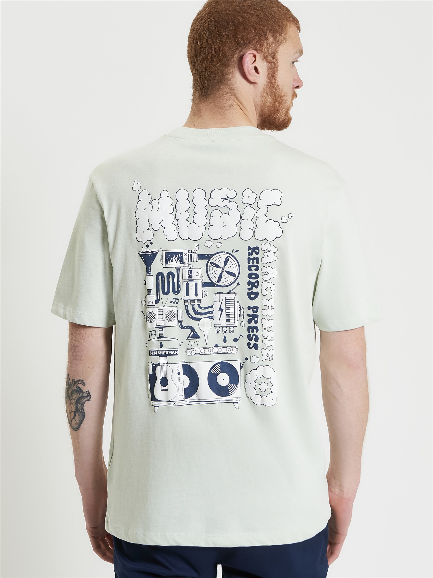Music Machine Record Press Tee