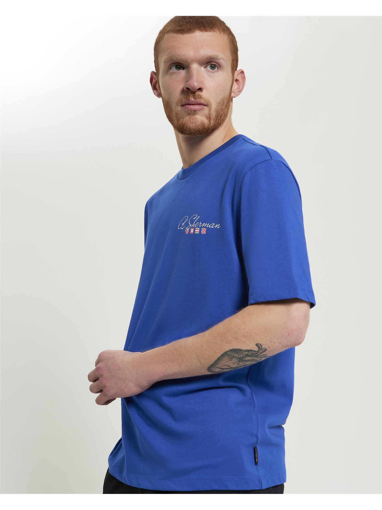 B Script Back Tee