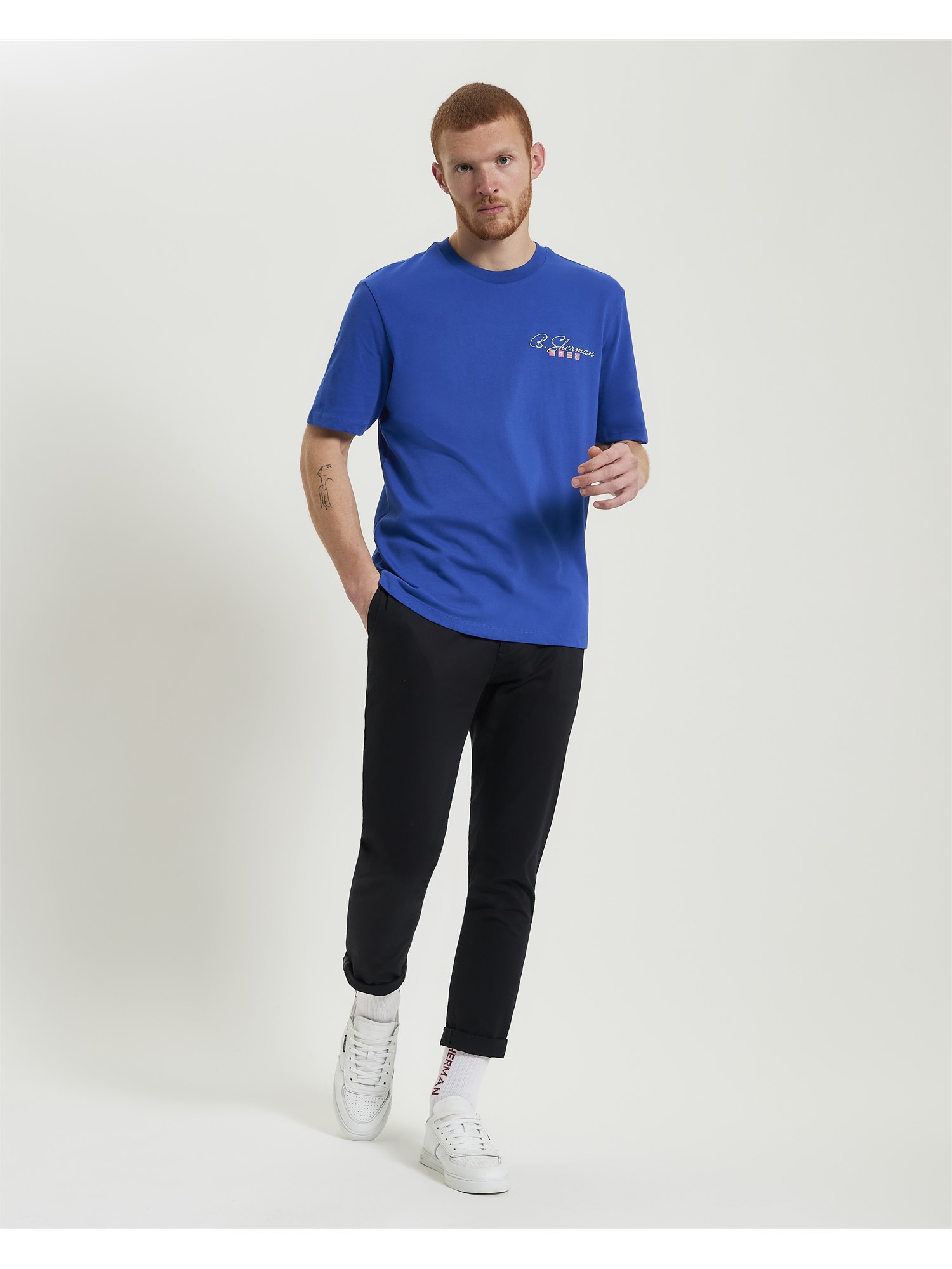 B Script Back Tee