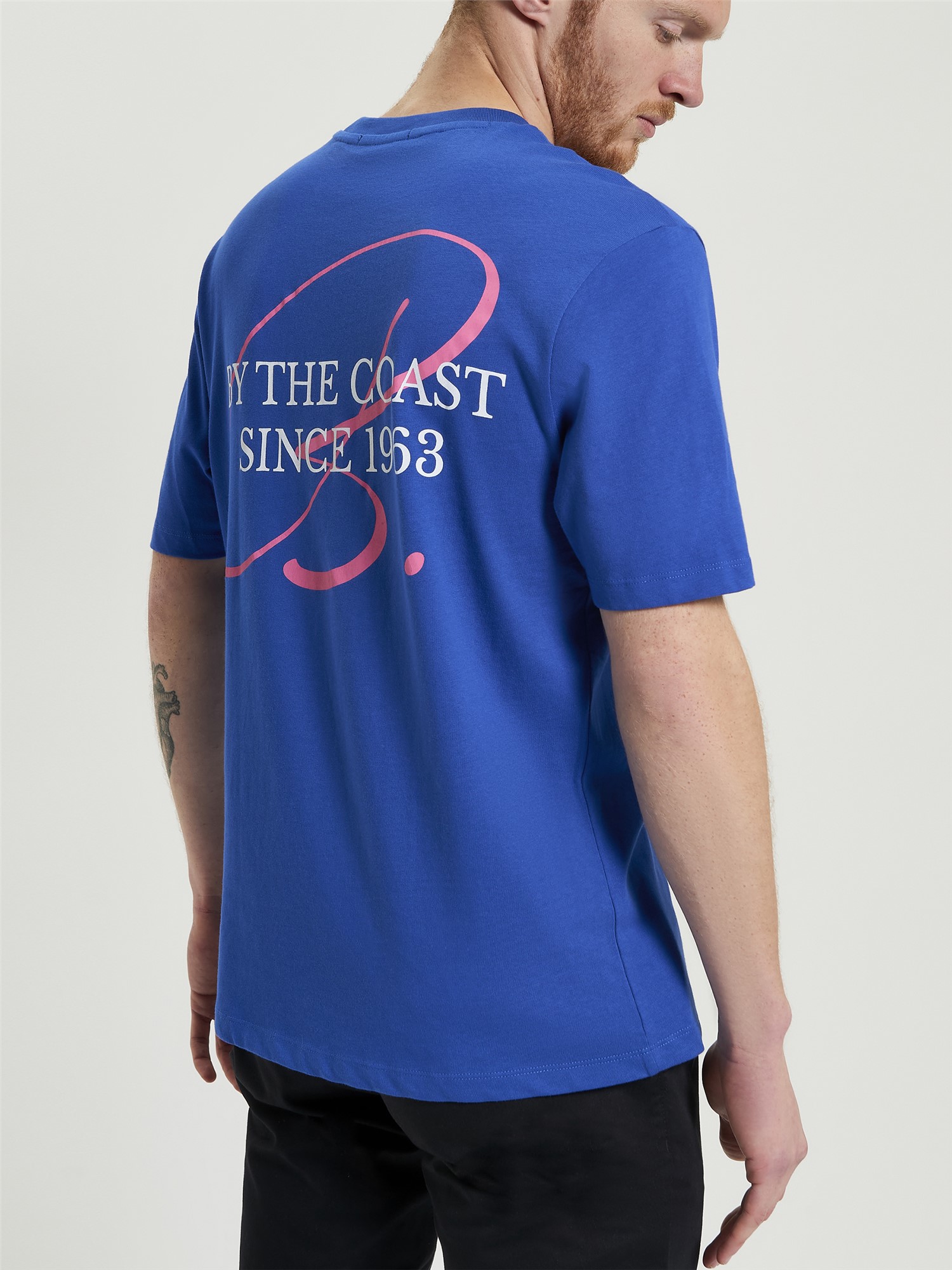 B Script Back Tee