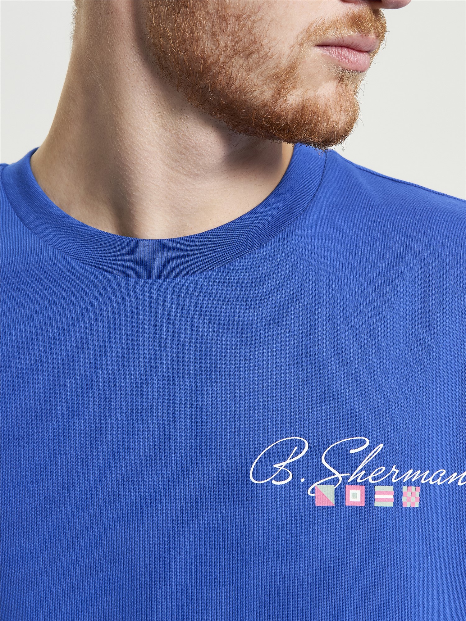 B Script Back Tee