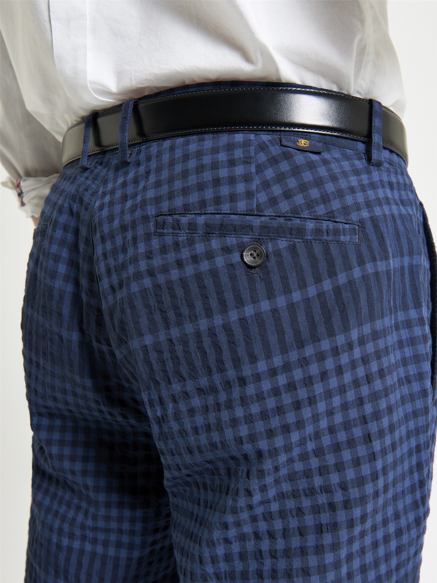 Seersucker Check Shorts