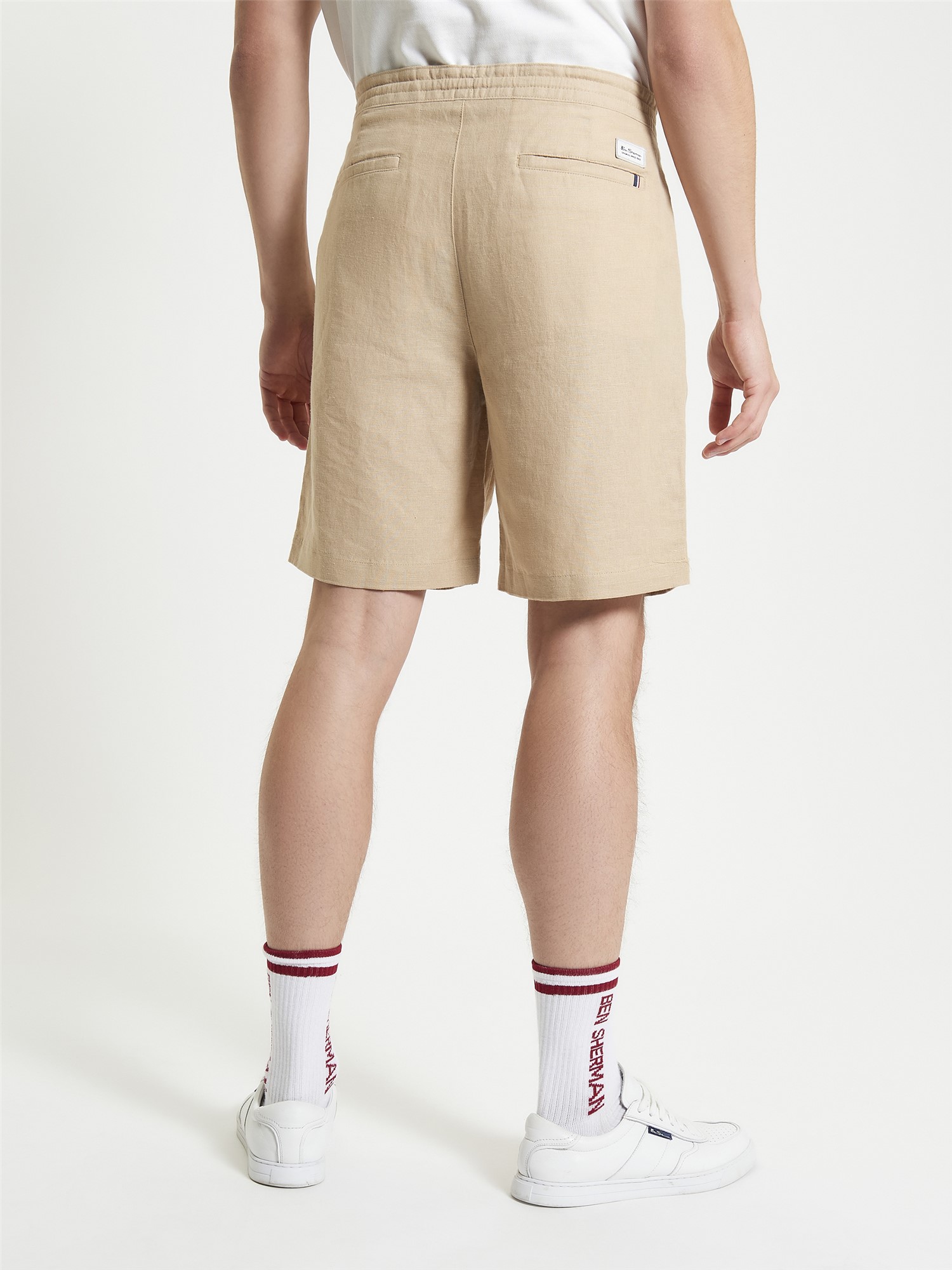 Linen Cotton Drawcord Shorts