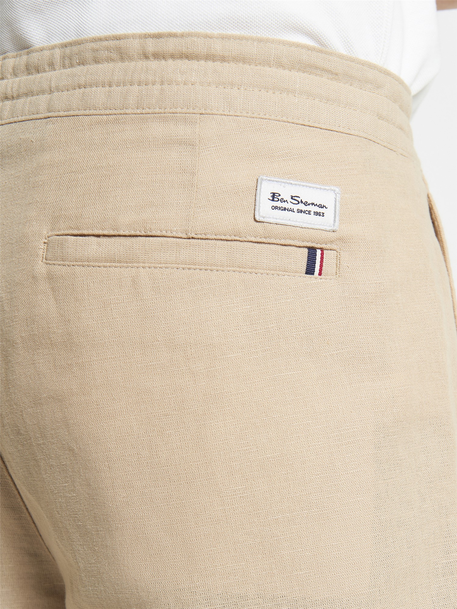 Linen Cotton Drawcord Shorts