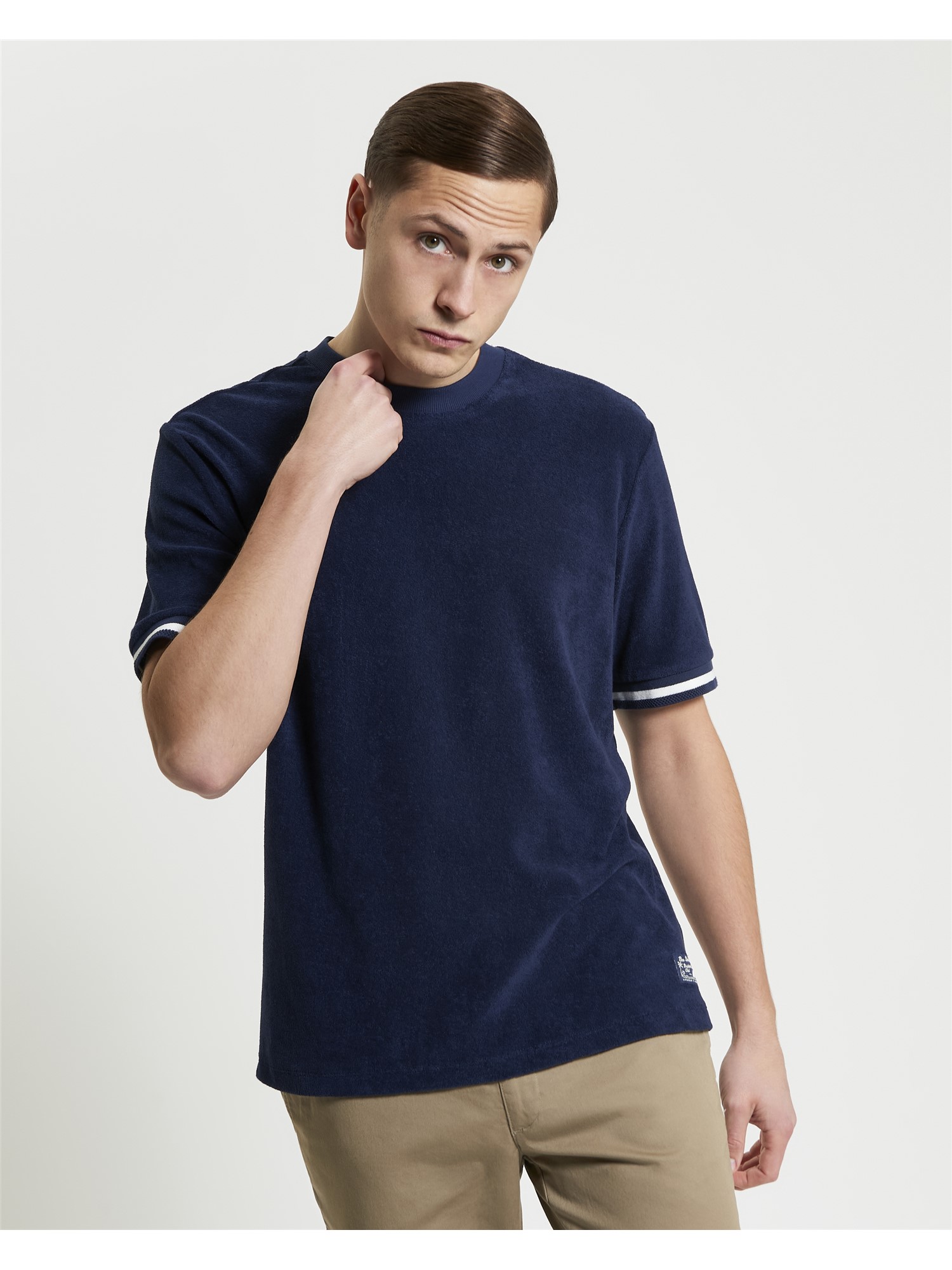 Towelling Relaxed Fit Tee
