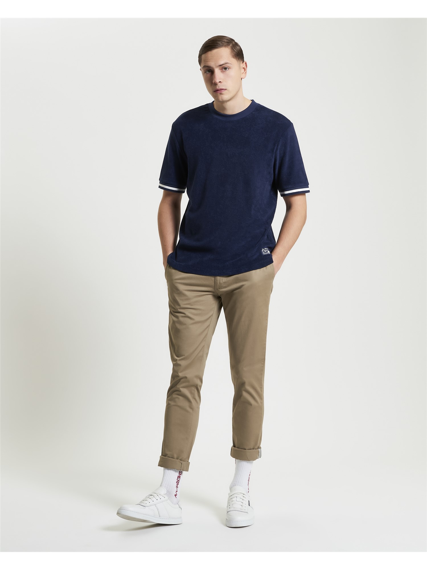 Towelling Relaxed Fit Tee