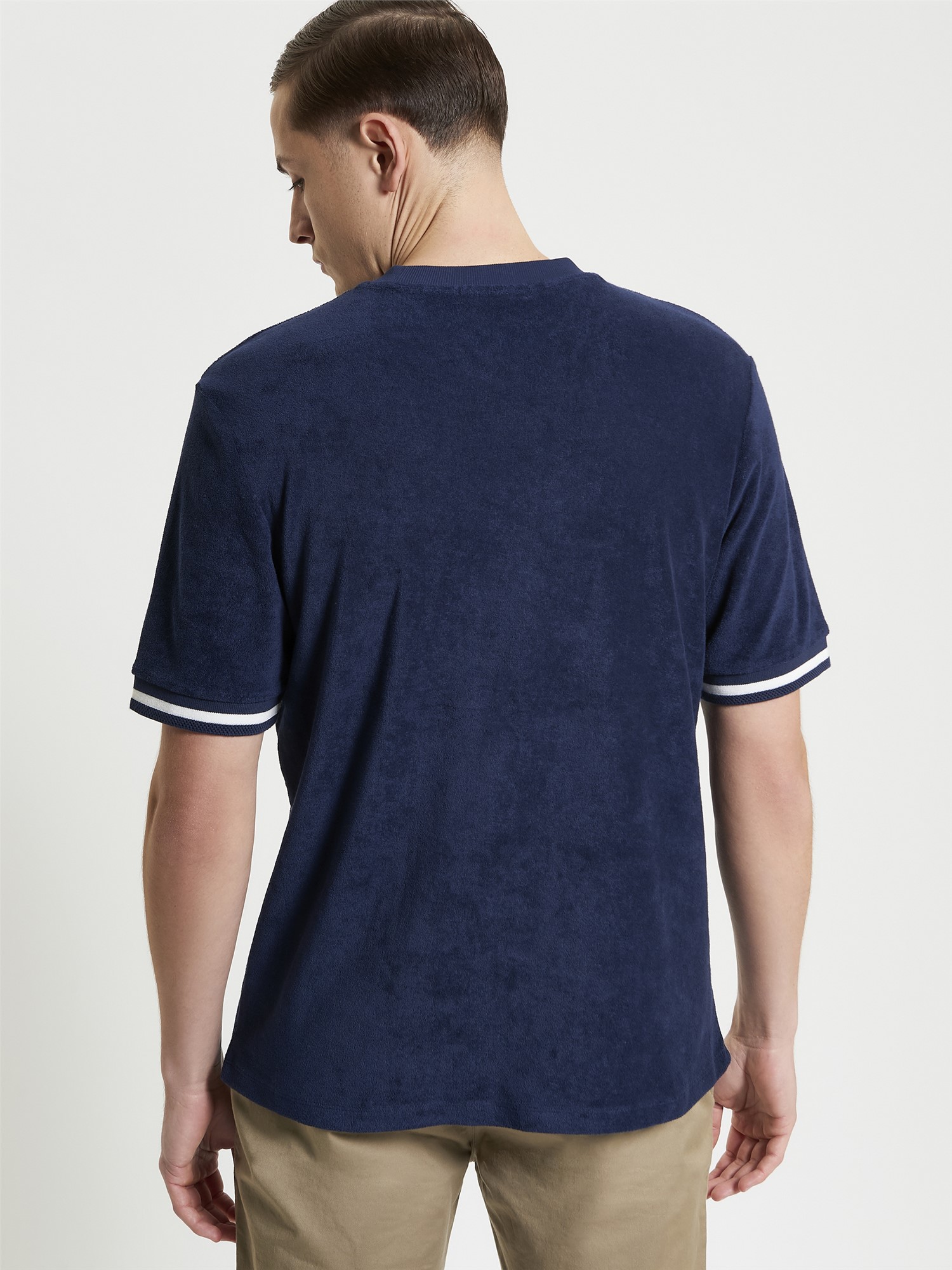 Towelling Relaxed Fit Tee