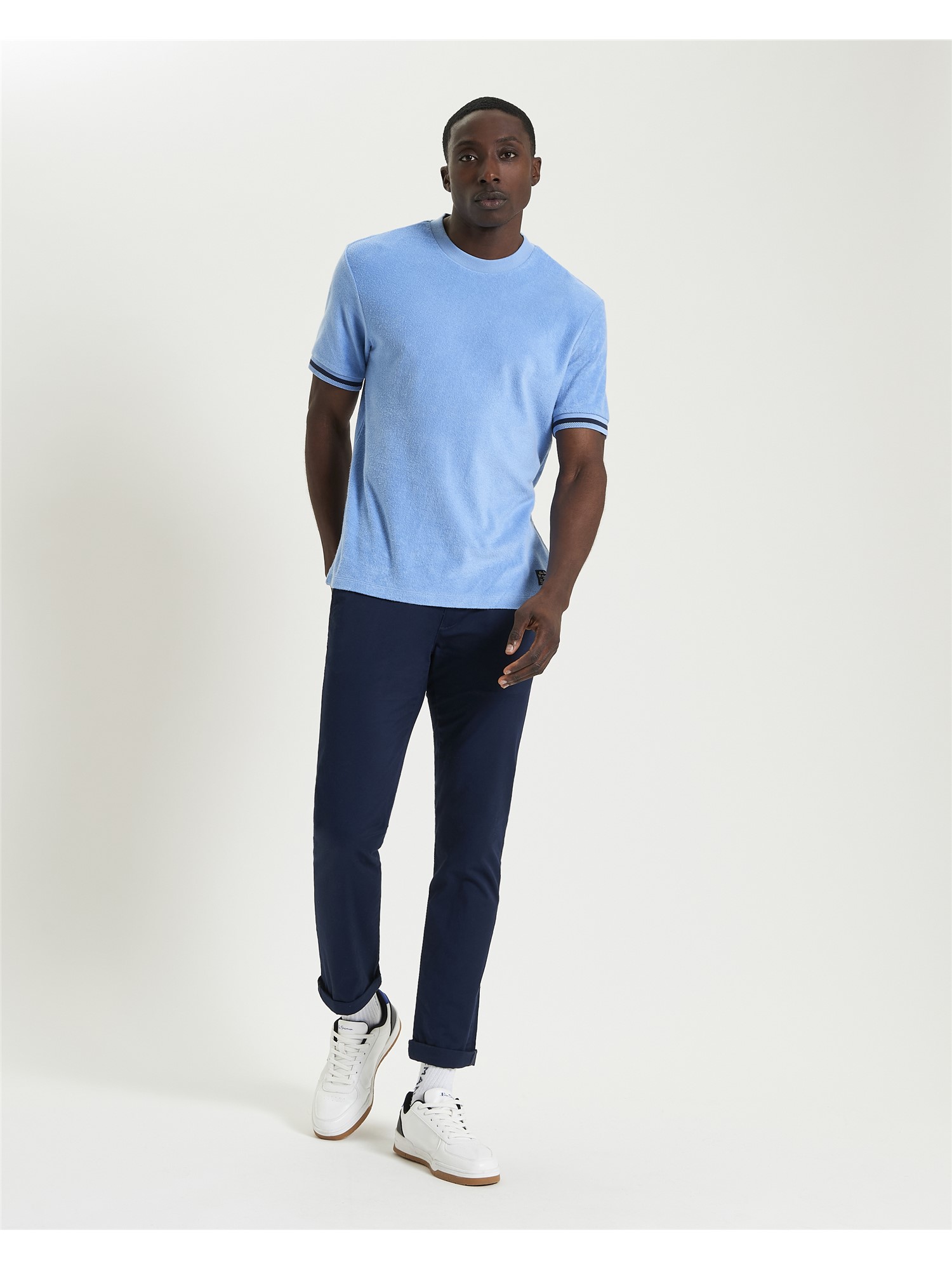 Towelling Relaxed Fit Tee