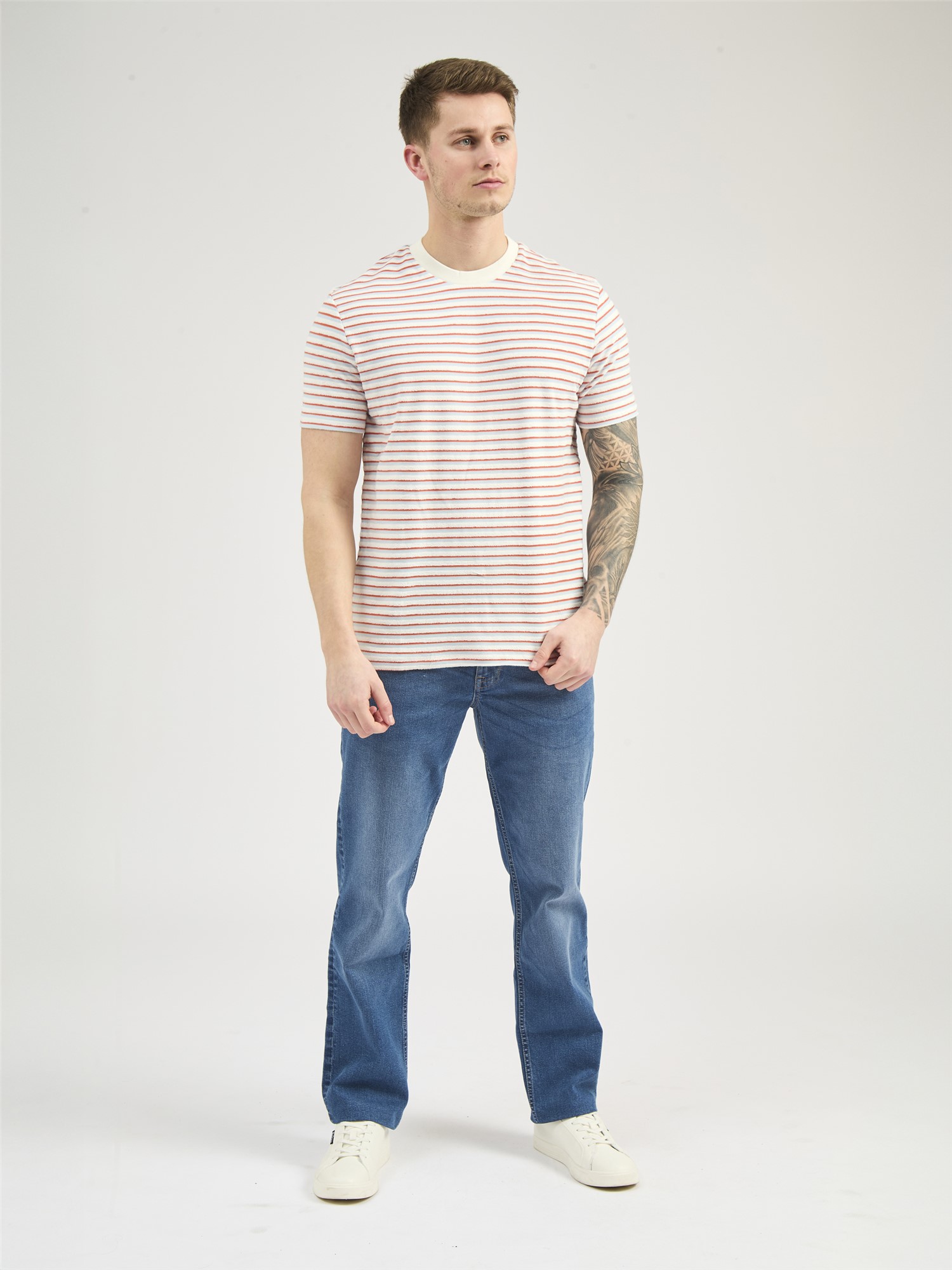Loopback Stripe T-Shirt