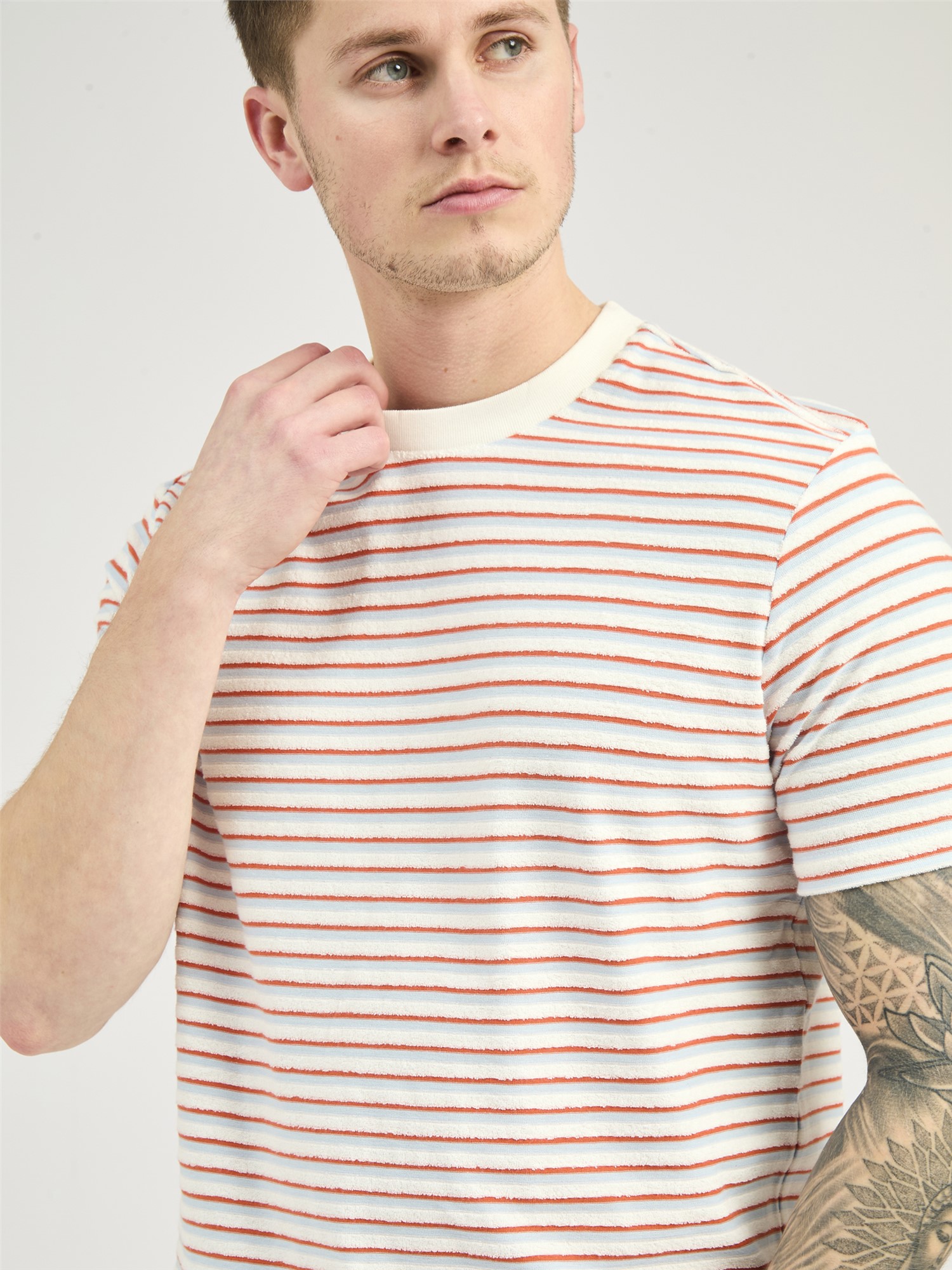 Loopback Stripe T-Shirt