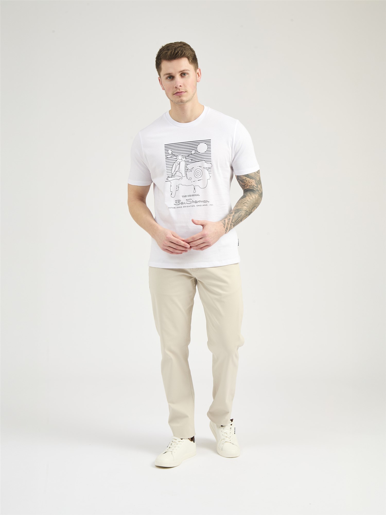Summer Scooter Print Tee