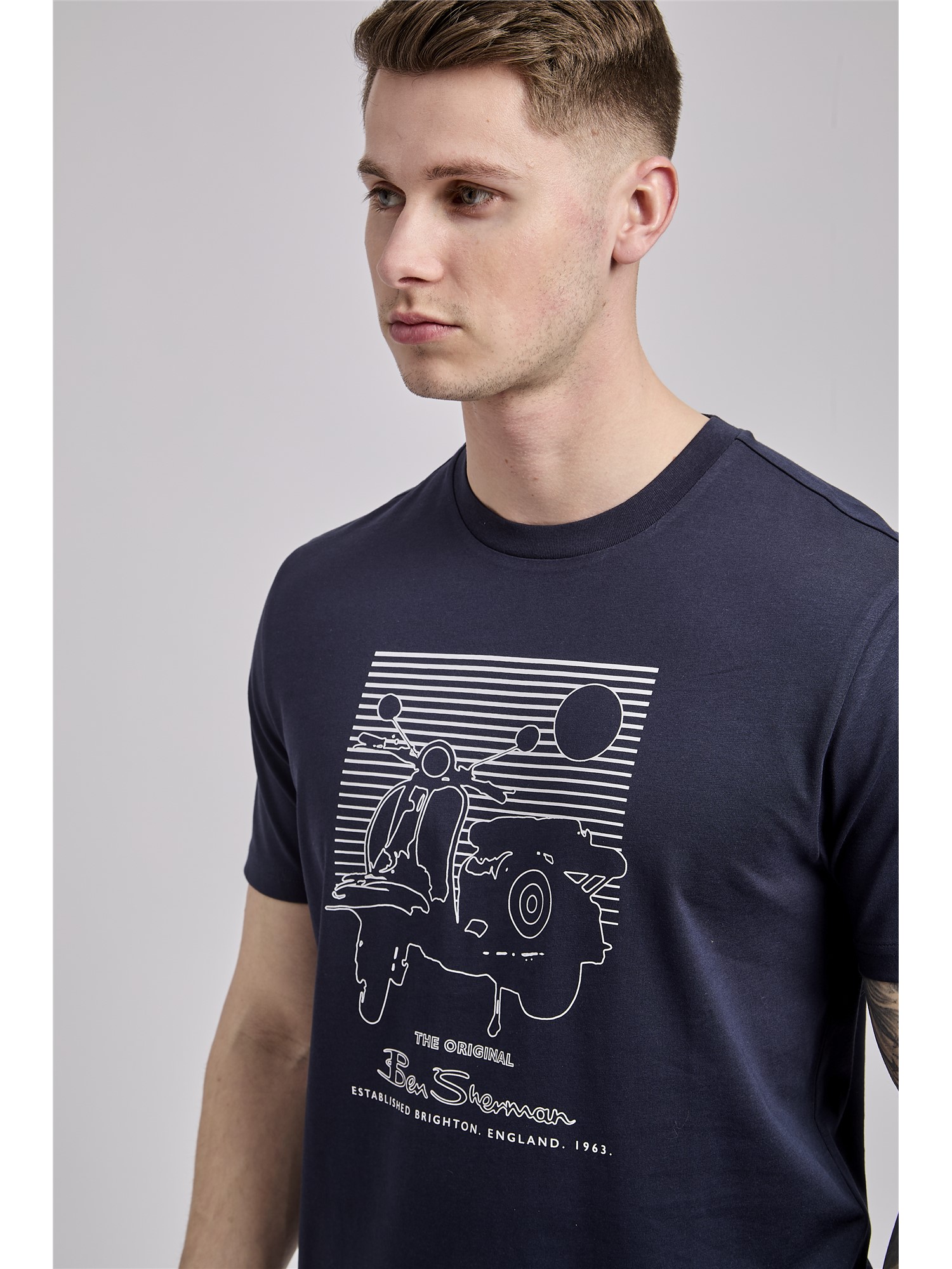 Summer Scooter Print Tee