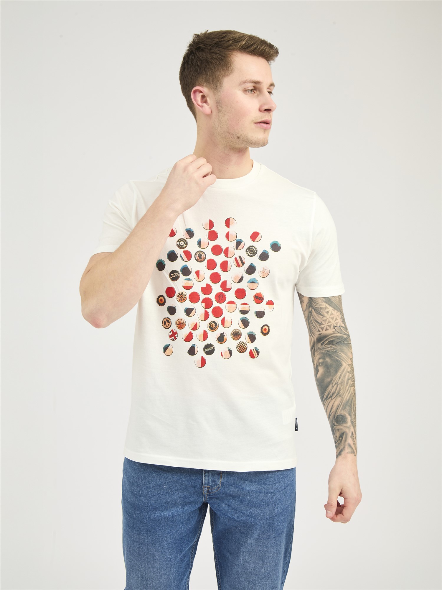 Union Jack Badges T-Shirt