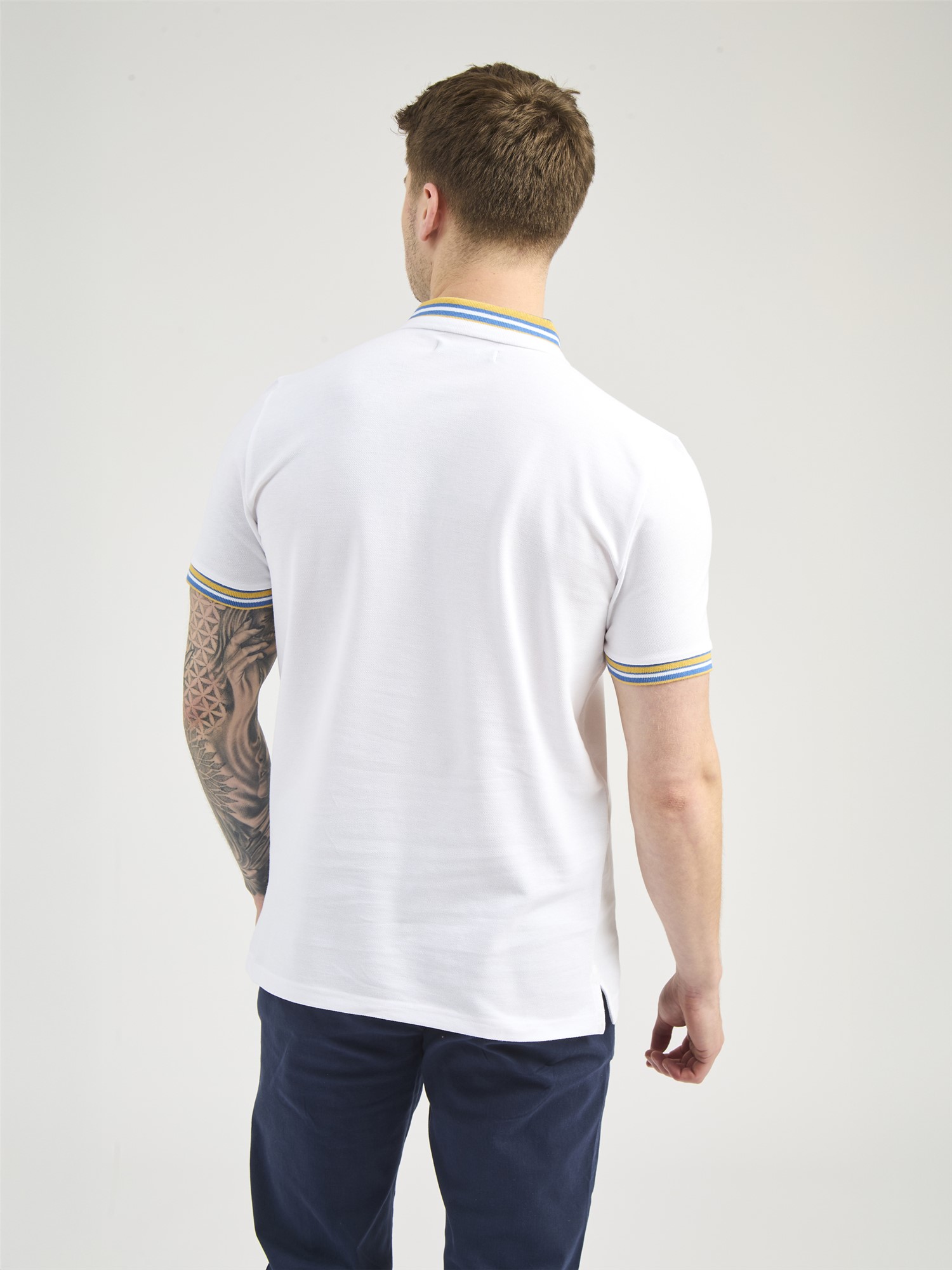 House Collar Logo Pique Polo