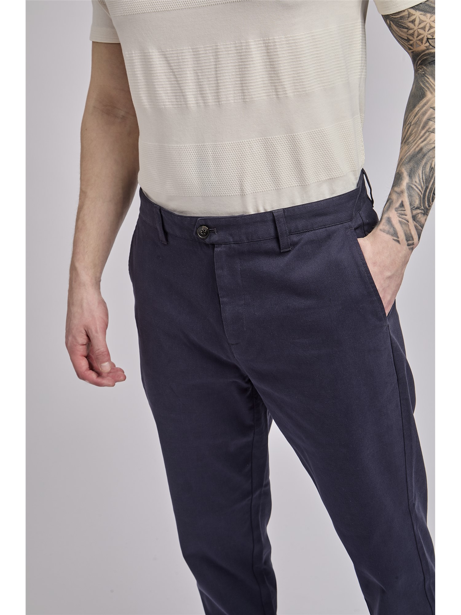 Dobby Weave Trousers