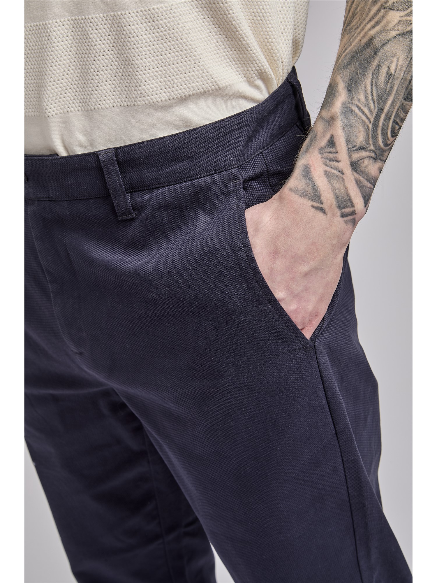 Dobby Weave Trousers
