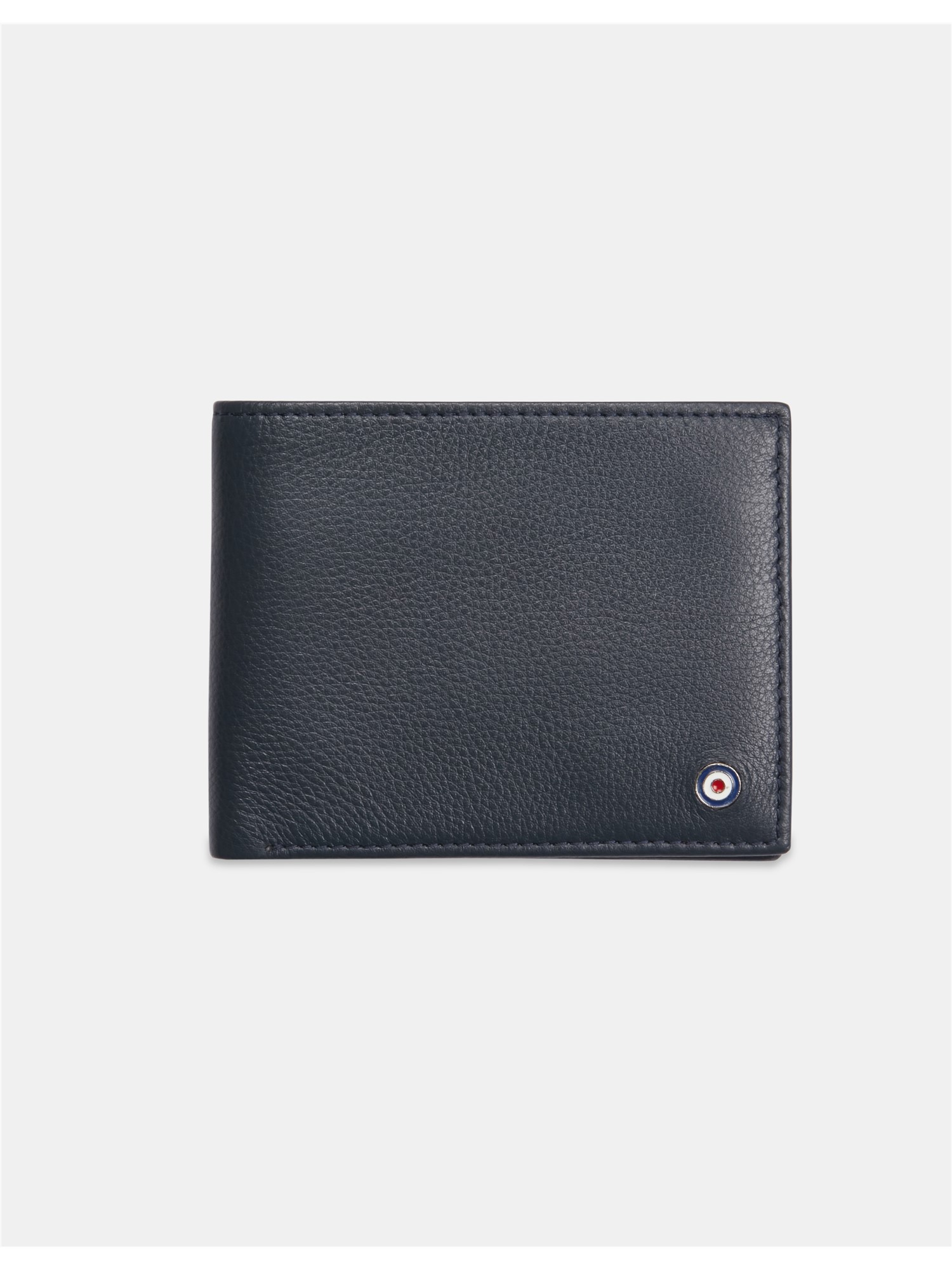 Boxed Leather Contrast Wallet
