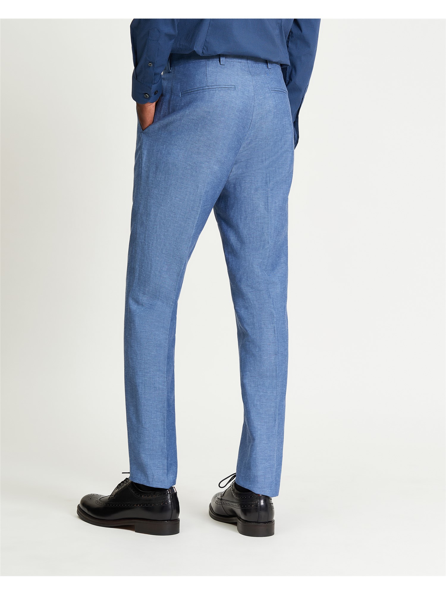 Linen Blend Trouser