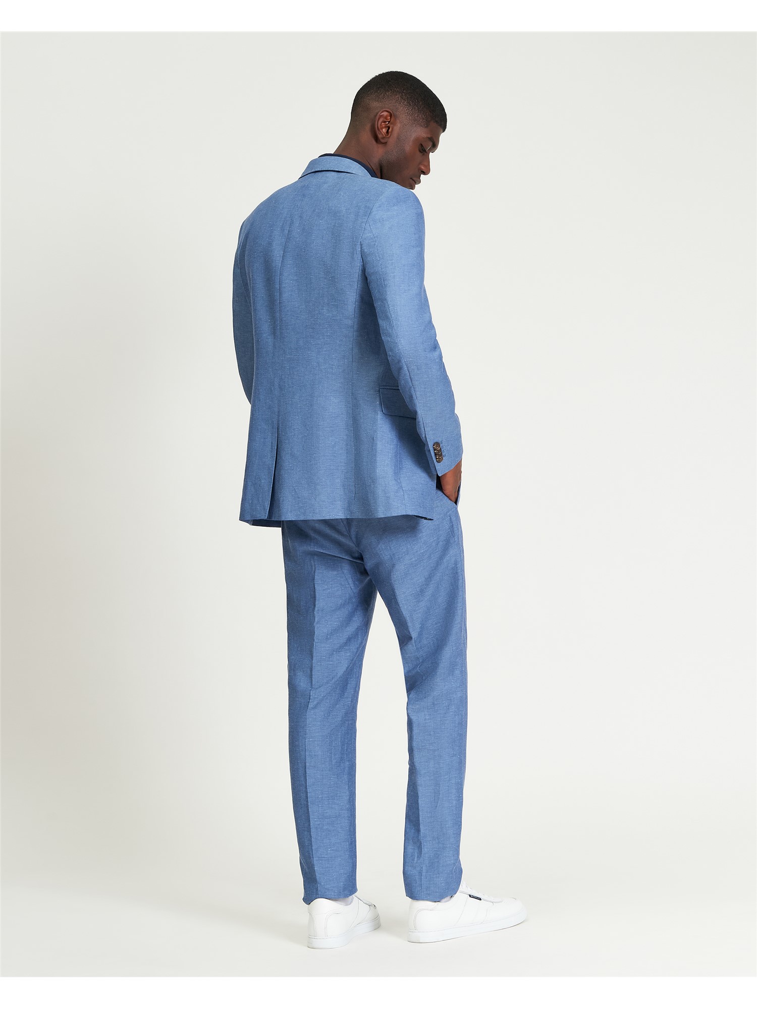 Linen Blend Trouser