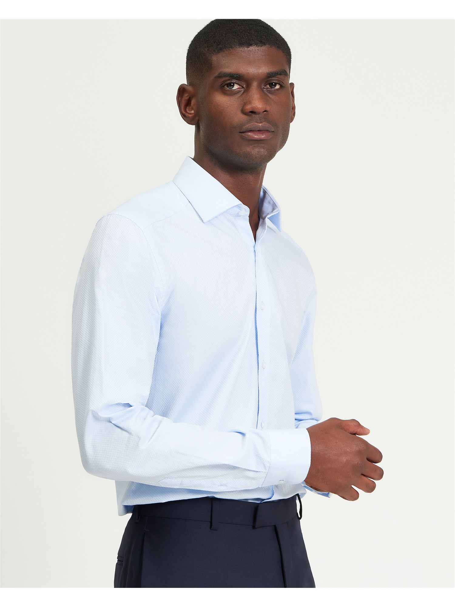 Chequerboard Dobby Shirt
