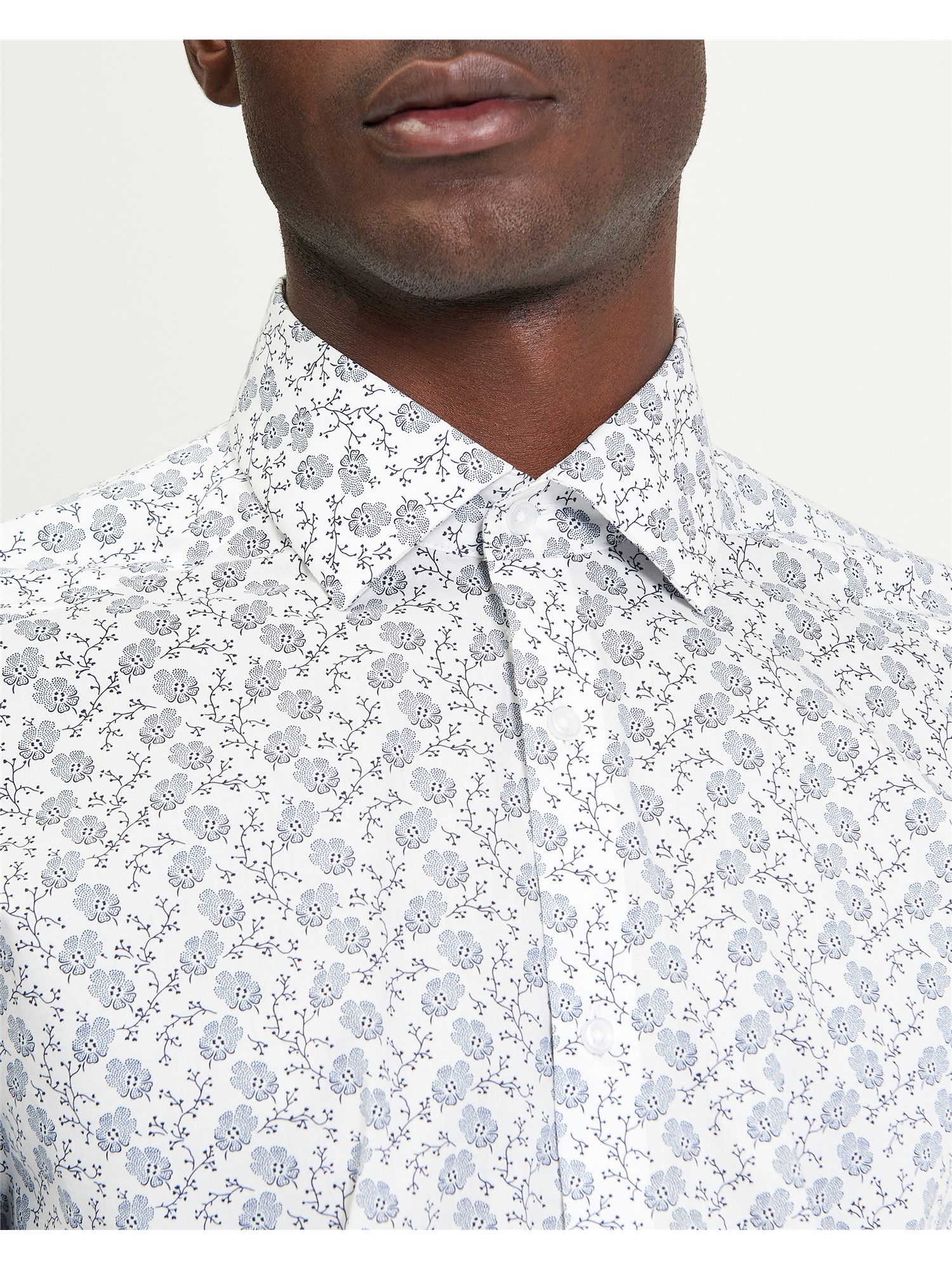Stipple Floral Shirt