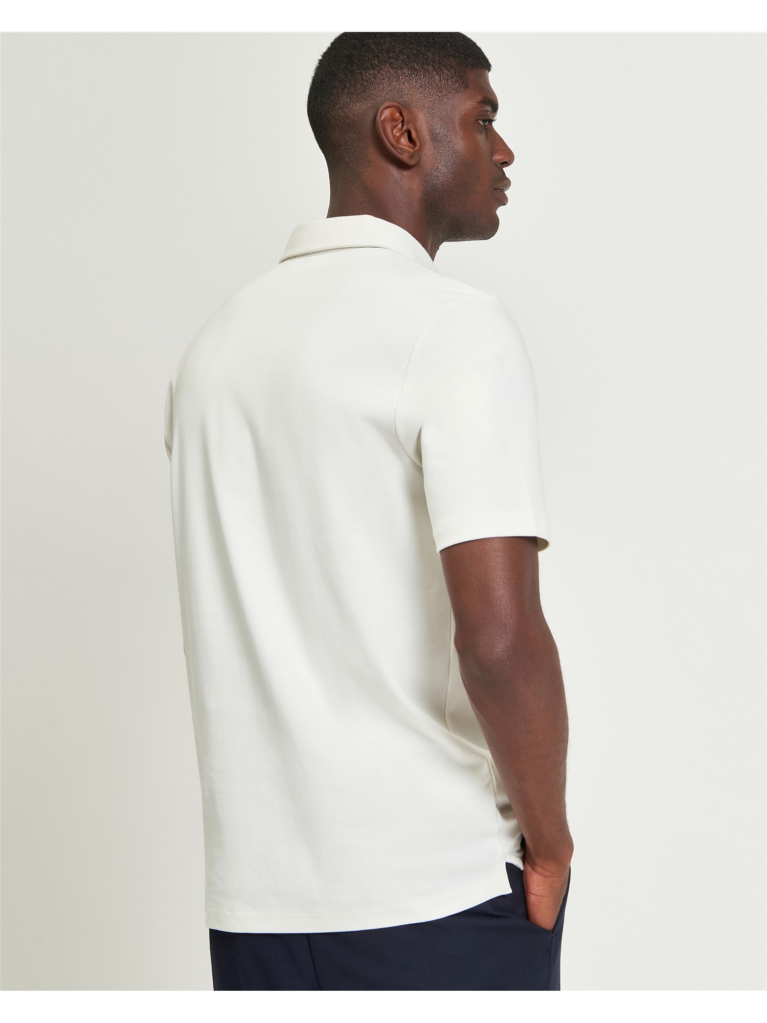 Short Sleeve Smart Tailored Polo