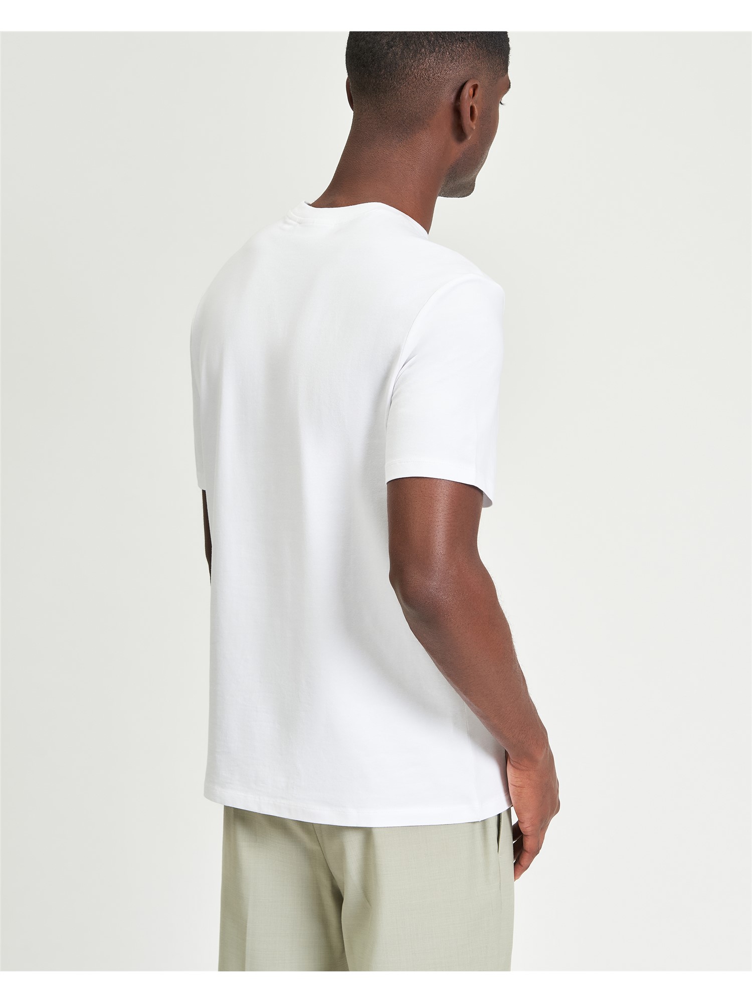 Short Sleeve Smart Tailored T-Shirt