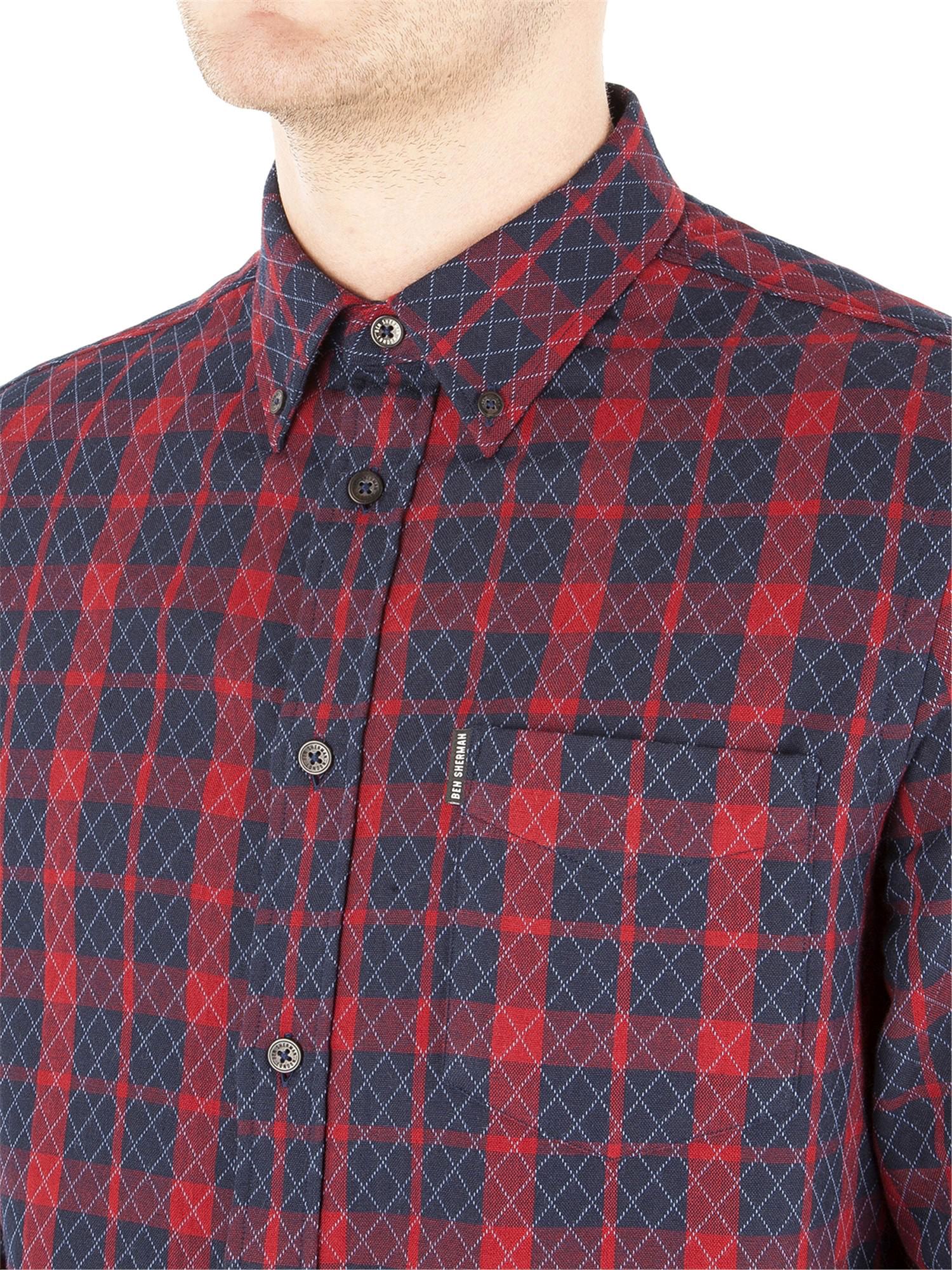 Quilt Stitch Check Shirt