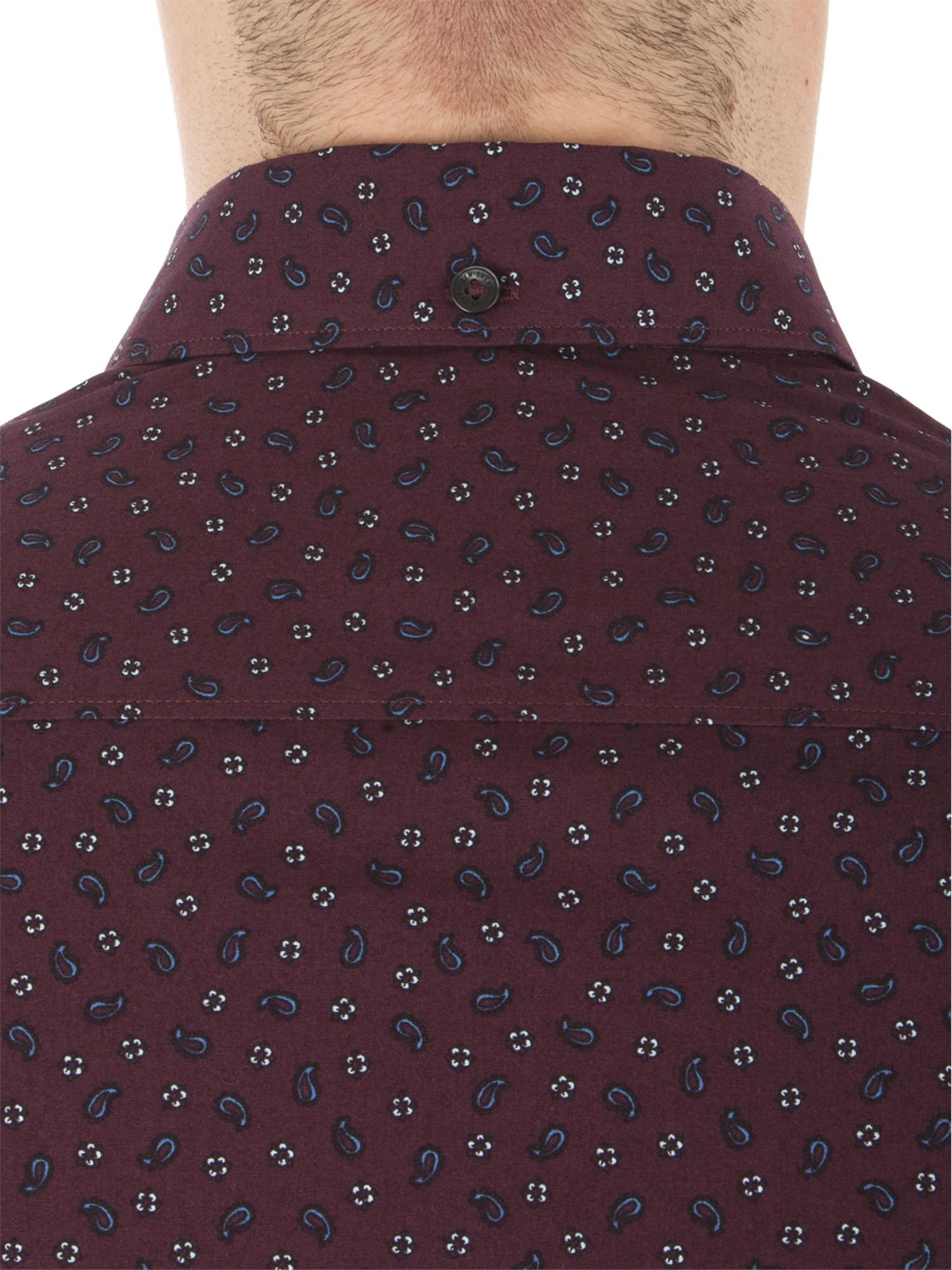 Long Sleeve Geo Paisley Shirt