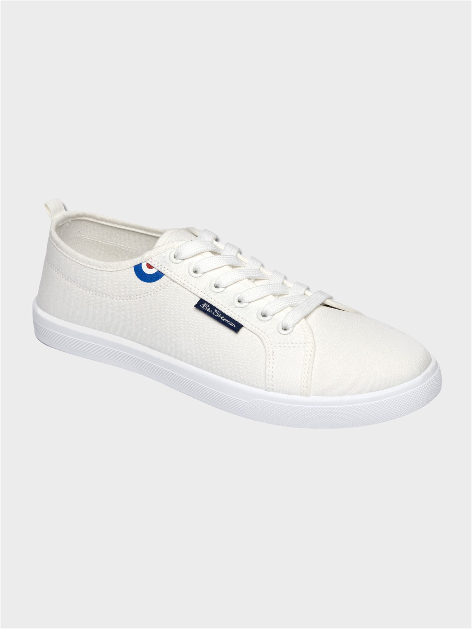 Southside Canvas White Trainers