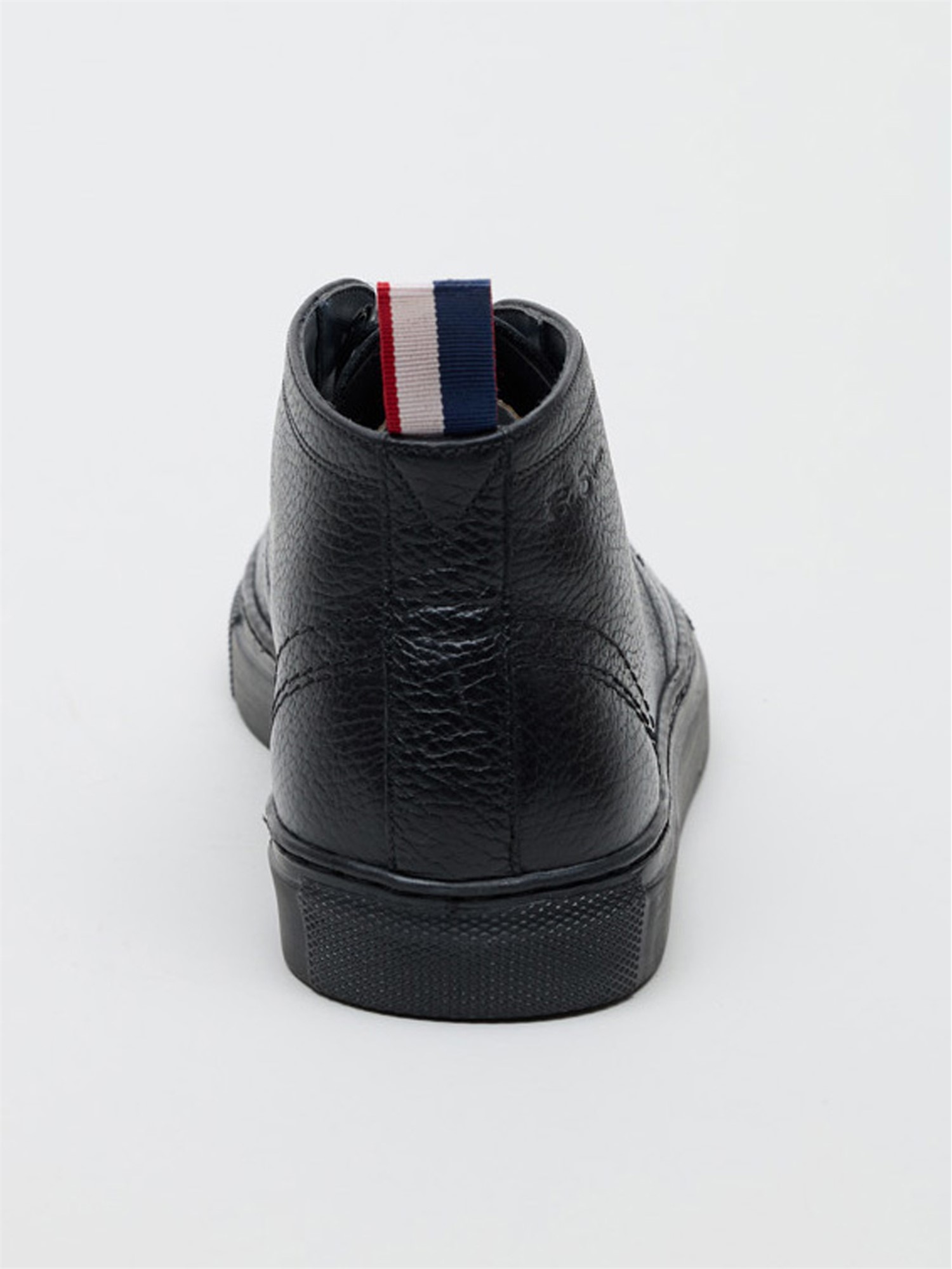 Parka Boot Black Milled Leather 