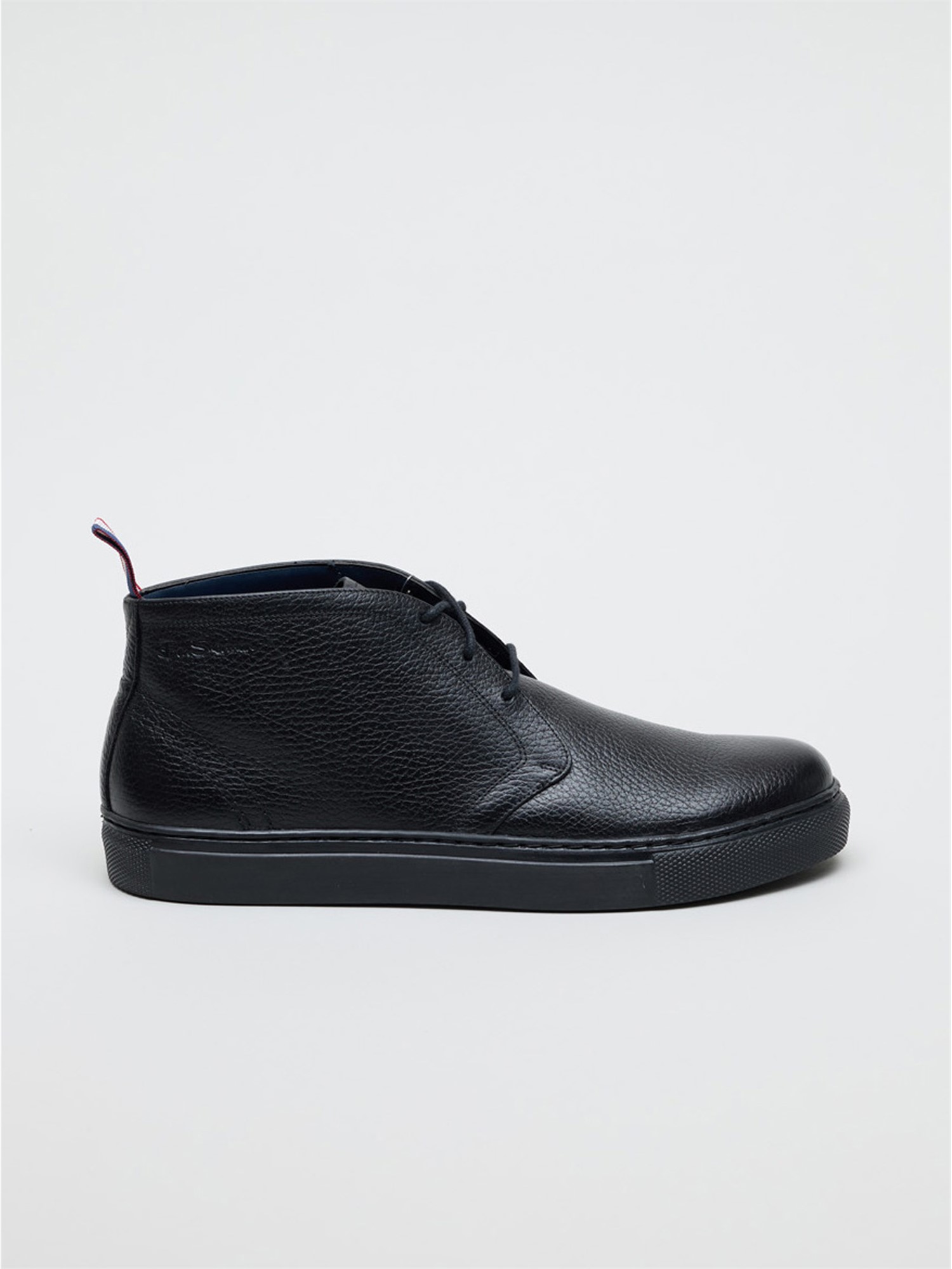 Parka Boot Black Milled Leather 