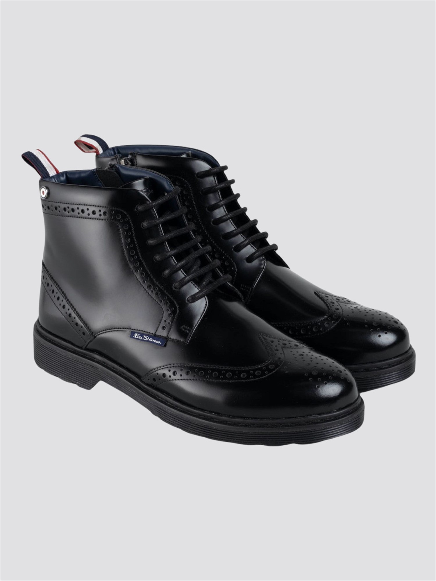 Ben sherman black boots best sale