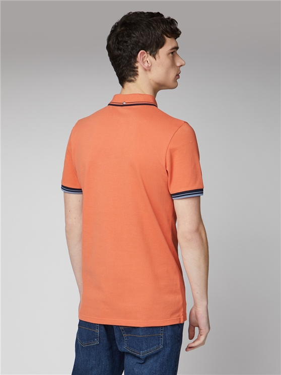 Signature Polo Shirt - Sunblush