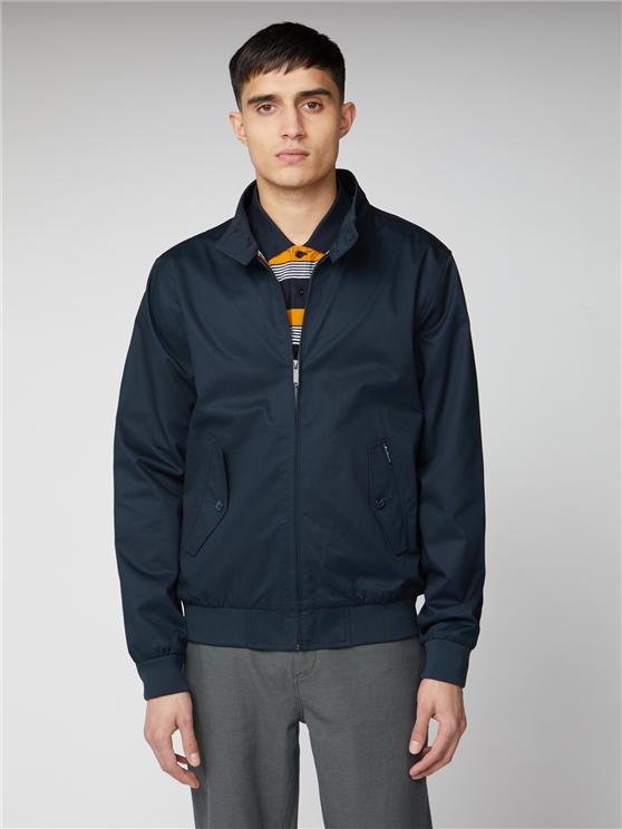 Harrington Jacket - Navy Blue