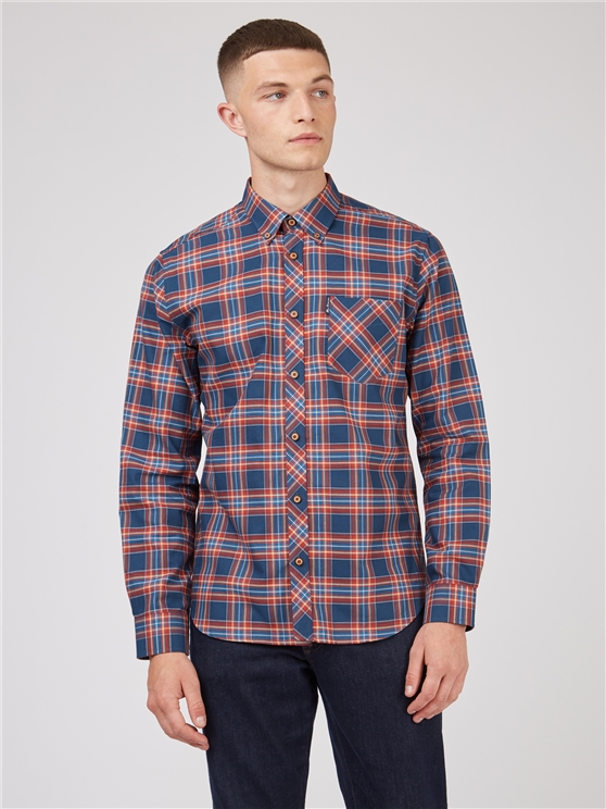 Short Sleeve Tartan Check Shirt