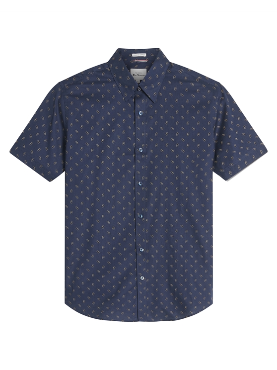 Stipple Print Shirt