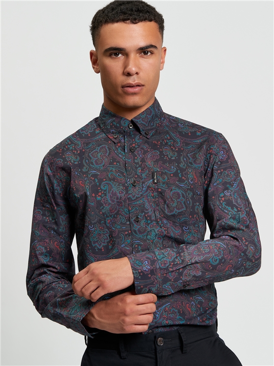 Paisley Print Shirt