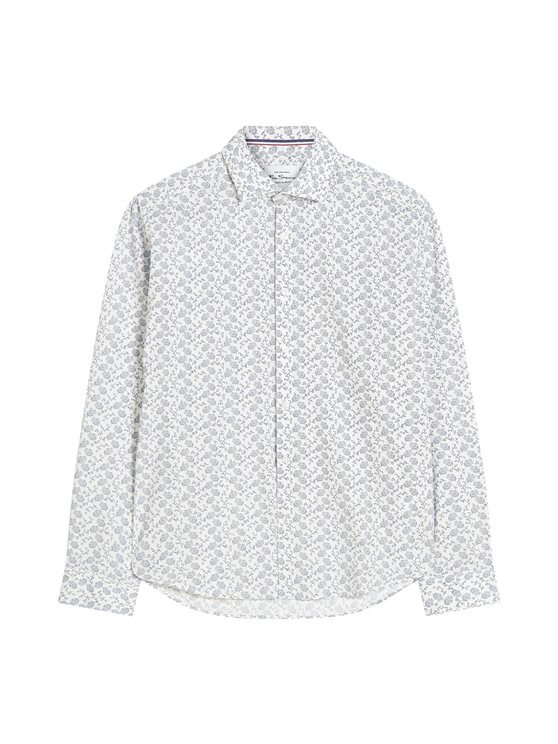 Stipple Floral Shirt