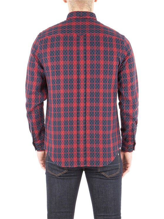 Quilt Stitch Check Shirt