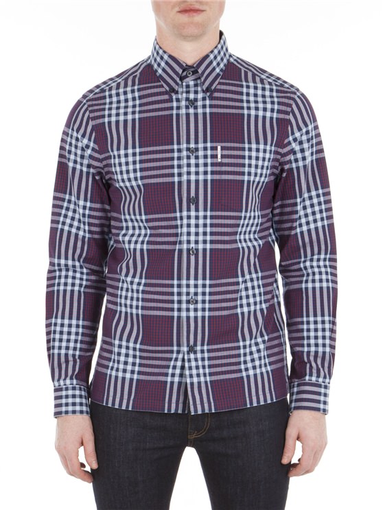 Ronnie Gingham Check Archive Shirt