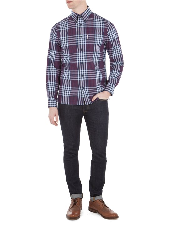 Ronnie Gingham Check Archive Shirt